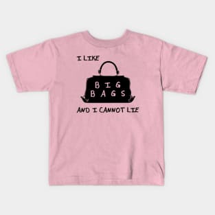 Baby Got Bag Collector 90's Slogan Gift For Bag Lovers Kids T-Shirt